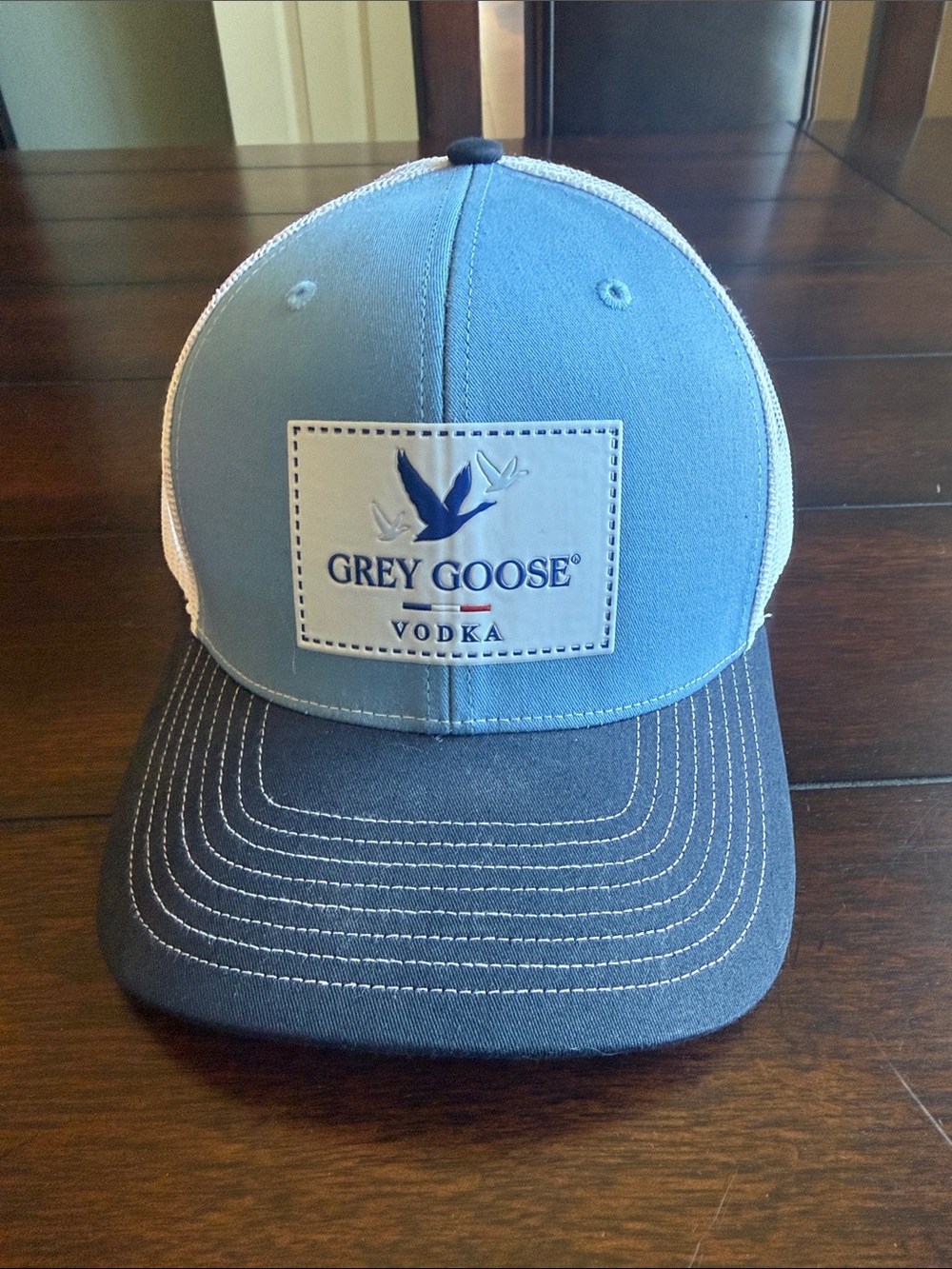 Grey Goose Men’s Two-Tone Blue Trucker Hat